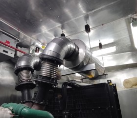 Cách âm trần phòng máy tôn 0.6mm