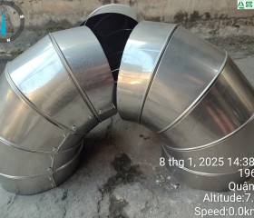 Bọc bảo ôn ống bô, ống khói máy phát điện 