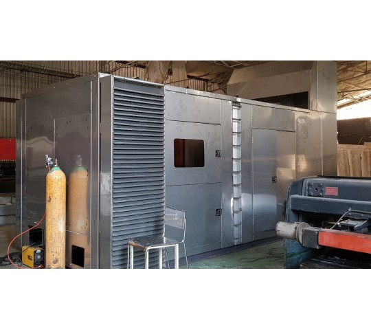 Vỏ cách âm inox cho máy phát điện 
